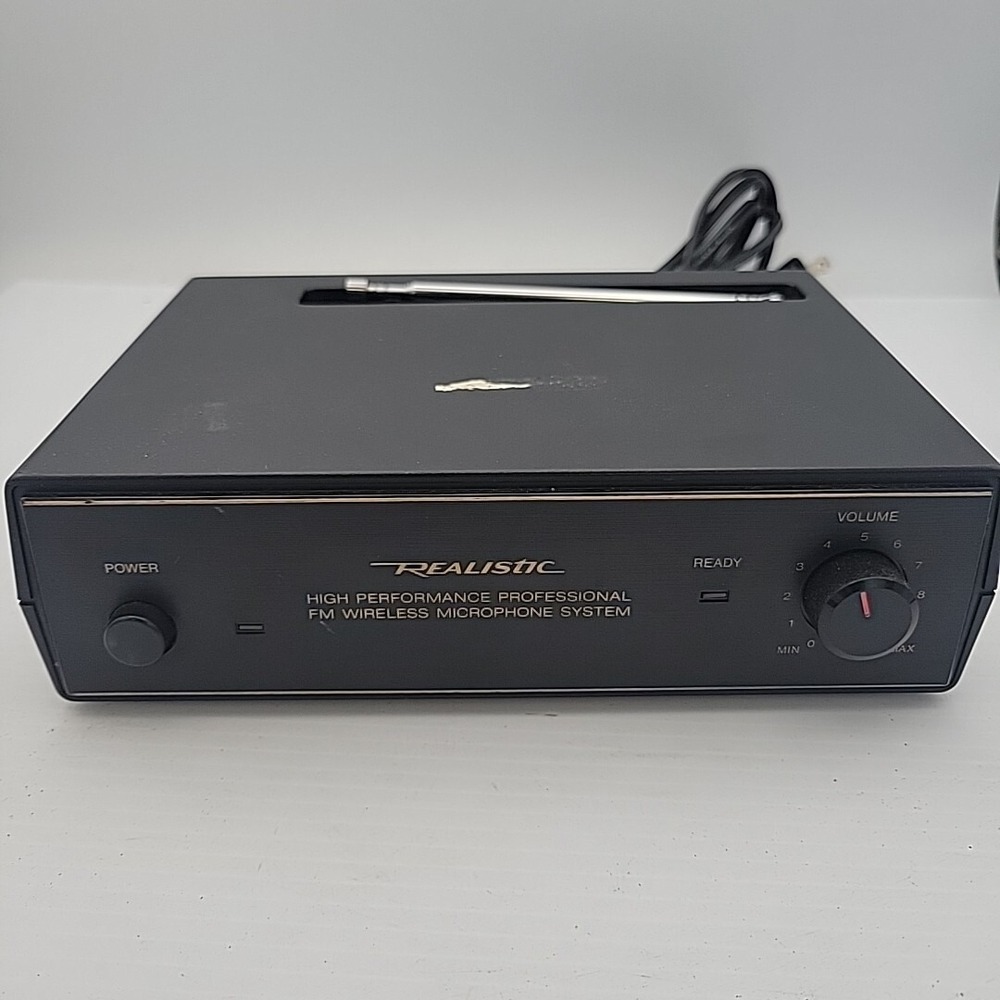 Realistic FM Wireless Microphone System 32-1224A